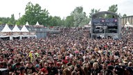 Publikum von Callejon während eines Auftrittes im Rahmen des "XXIV. With Full Force Festival 2017" vom 22.06. - 24.06.2017 in Ferropolis, Gräfenhainichen.