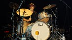 Danny Cochran von Point Blank am Schlagzeug bei der Classic Rocknacht 2007