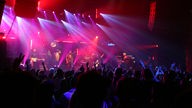 Die britische Trance-Band Faithless beginnen ihre Show bei der 21. Rocknacht 2007