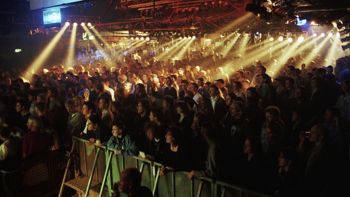 Atmo, Publikum bei der Oster-Rocknacht 1998