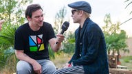 Deryck von Sum 41 beim Highfield Festival 2016 im Interview