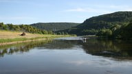 Natur pur: die Weser