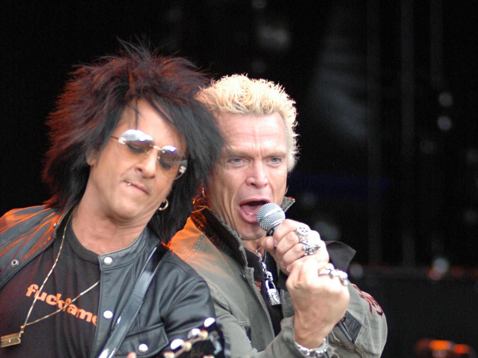 Besetzung Setlist Von Billy Idol Bei Rock Am Ring 2005 Rockpalast Fernsehen Wdr