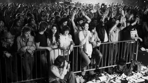 Publikum bei der 2. Rocknacht 1978 in Grugahalle Essen