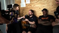 Sepultura im Interview im Rahmen des With Full Force 2017 mit den Rockpalast-Reportern Conny Schiffbauer und Ingo Schmoll
