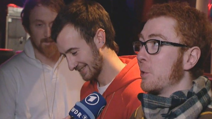 And So I Watch You From Afar im Rockpalast-Interview auf dem Eurosonic 2010