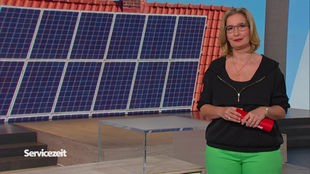 Yvonne Willicks im Servicezeit-Studio, Top-Thema: Solaranlagen: Ärger mit den KfW-Krediten