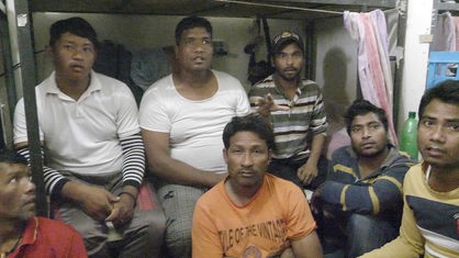 Gastarbeiter aus Nepal in Katar