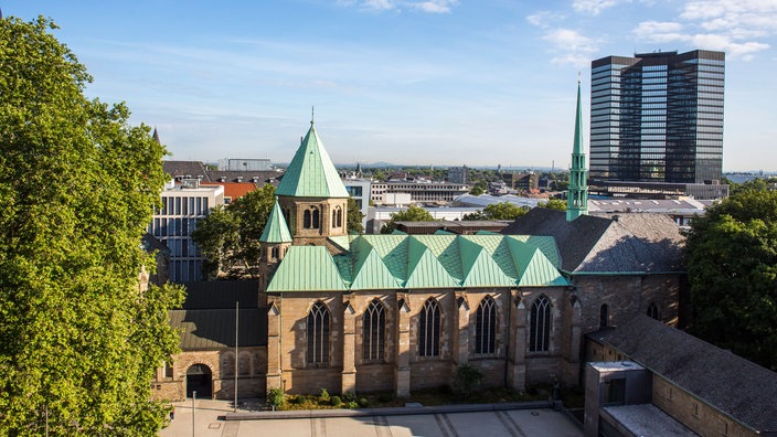 Der Essener Dom von außen