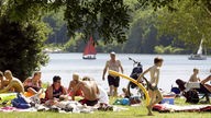 Sommervergnügen an der Duisburger Sechs-Seen-Platte.