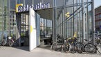 Fahrradstation am Hauptbahnhof Münster.