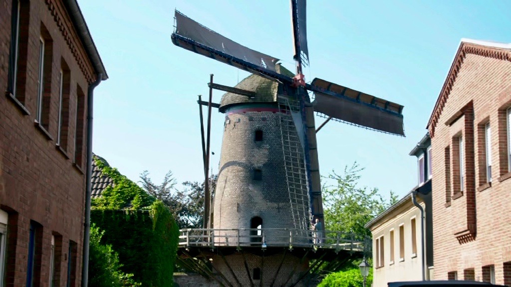 Die Kriemhild-Mühle in Xanten