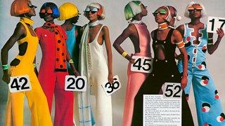 Helmut Newton: Courrèges, French Vogue 1970