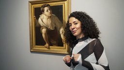 Siham El-Maimouni in der Ausstellung "1863 Paris 1874" im Wallraf Richartz Museum