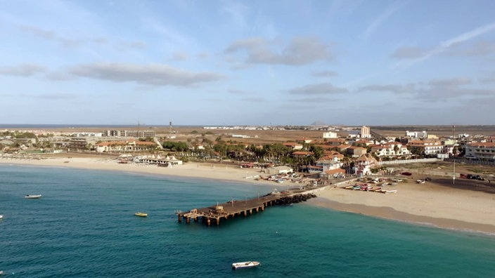 Blick auf die Insel Sal