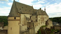 Luxemburg, das Land der Schlösser und Burgen, hier das Schloss Vianden