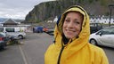 Tamina Kallert besucht Schottland, hier in der kleinen Ortschaft Ellenabeich 