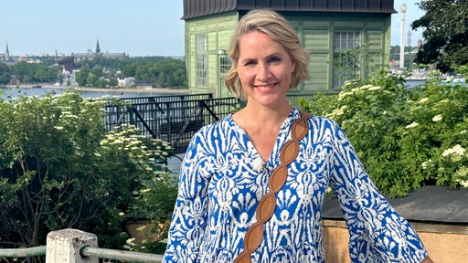 Judith Rakers besucht Stockholm und seinen Schärengarten