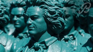 Beethovenstatuen des Konzeptkünstlers Ottmar Hörl