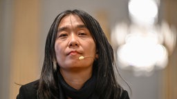 Die südkoreanische Literaturnobelpreis-Trägerin Han Kang.