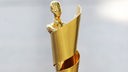 Filmpreis-Statue "Die goldene Lola"