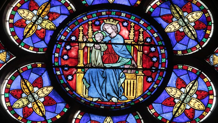 Glasmalerei Notre-Dame de Paris