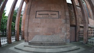 Grab von Immanuel Kant in Kaliningrad