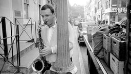 Der Saxofonist Stan Getz