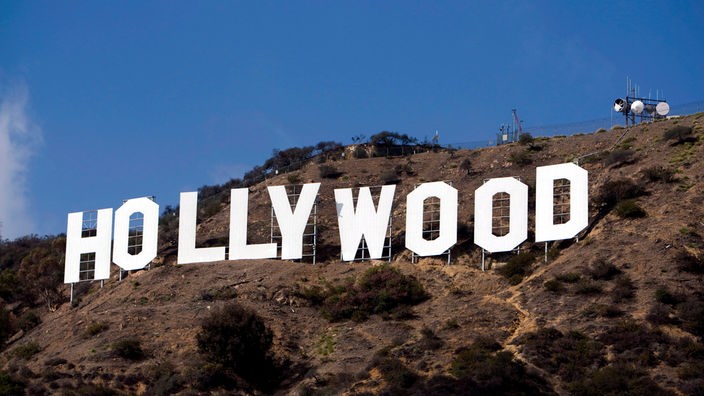 Hollywood-Schriftzug in Los Angeles, USA