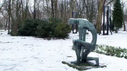 Skulpturenpark im Winter