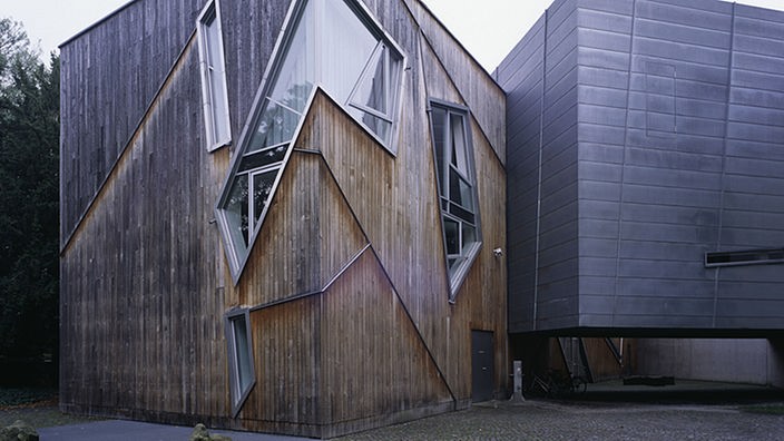 Das Felix-Nussbaum-Haus von David Libeskind, Außenansicht