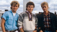 Popband a-ha, 1985 in London.