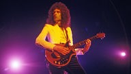 Queen-Gitarrist Brian May live 1976