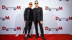 Depeche Mode-Mitglieder Martin Gore und Dave Gahan (v.l.), 2022