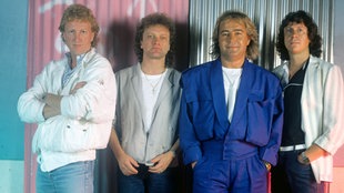 Foreigner (mit Sänger Lou Gramm) aufgenommen im Juni 1985 in München.