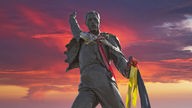 Statue von Freddie Mercury in Montreux