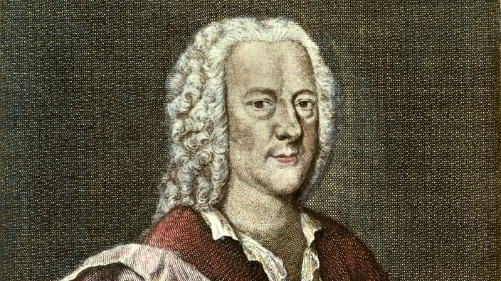 Georg Philipp Telemann (Kupferstich 1744).