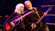 Kris Kristofferson und Sängerin Emmylou Harris 2016