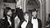 Kris Kristofferson, Barbra Streisand und Regisseur Jon Peters