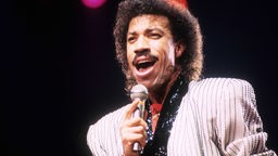 Sänger Lionel Richie in den 80er Jahren