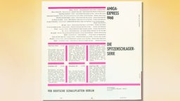 Amiga-Express 1960 Plattencover vorn