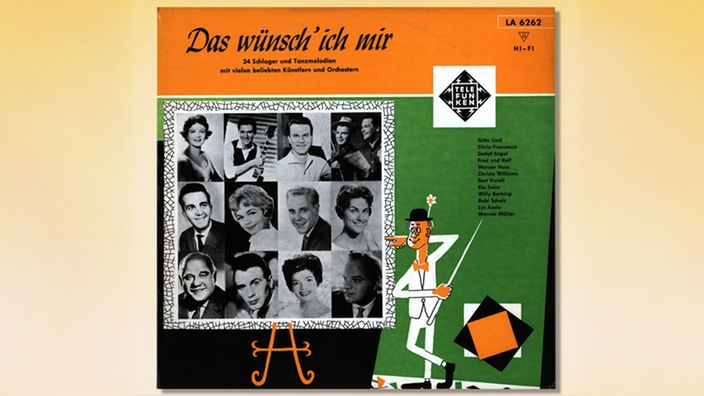 "Das wünsch' ich mir" Schallplatte 1959 Coveransicht