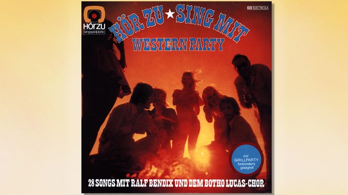 Plattencover "Hör zu Sing mit Western Party" Ralf Bendix