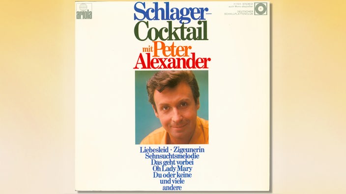 Schlager-Cocktail mit Peter Alexander Cover 1970