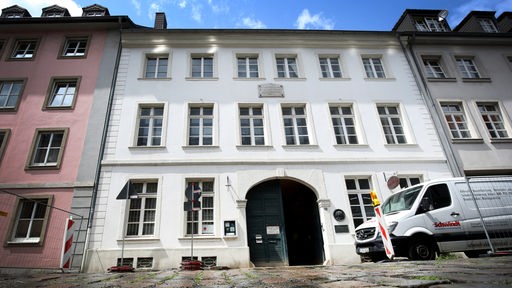 Das Schumann-Haus in der Altstadt von Düsseldorf.
