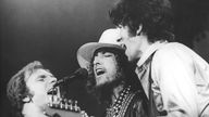 The Band mit Bob Dylan und Van Morrison