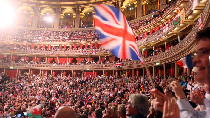 Last Night of the Proms in der Londoner Royal Albert Hall