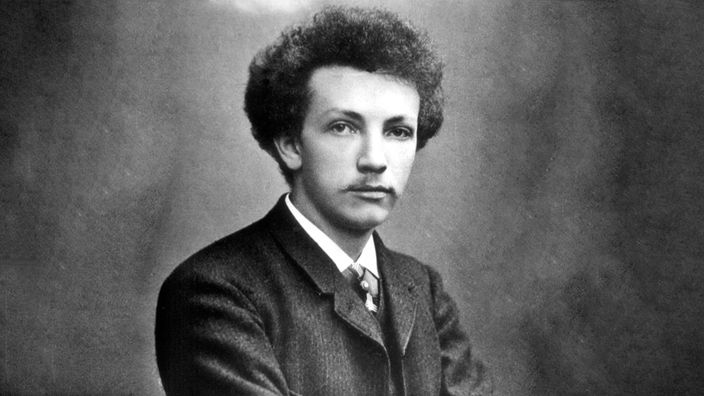 Der Komponist Richard Strauss 1888 als Student
