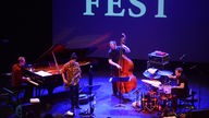 Das Robert Landfermann Quartett beim WDR 3 Jazzfest 2016 in Münster