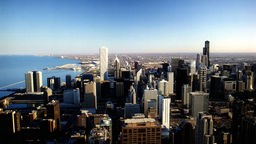 Blick auf Chicago im Jahr 1999